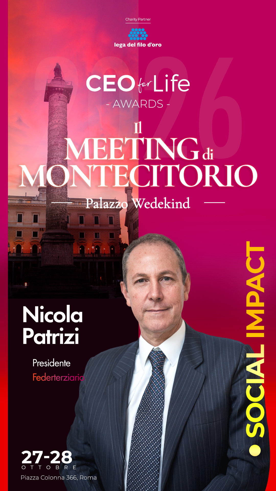 Nicola Patrizi - premiazione